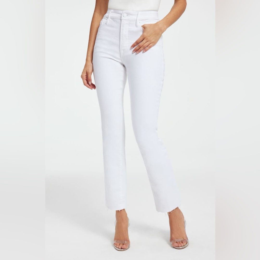 GOOD AMERICAN Good Legs Straight Leg Jeans ❤️NWT❤️IN STORES❤️
